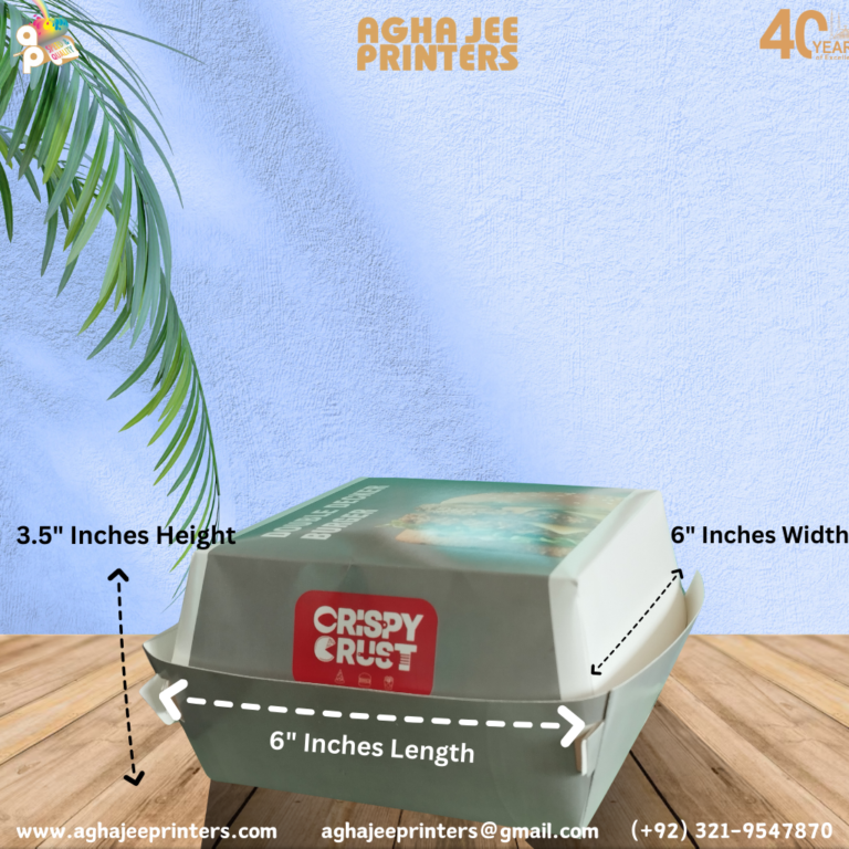 Custom Burger box designs for packaging 1