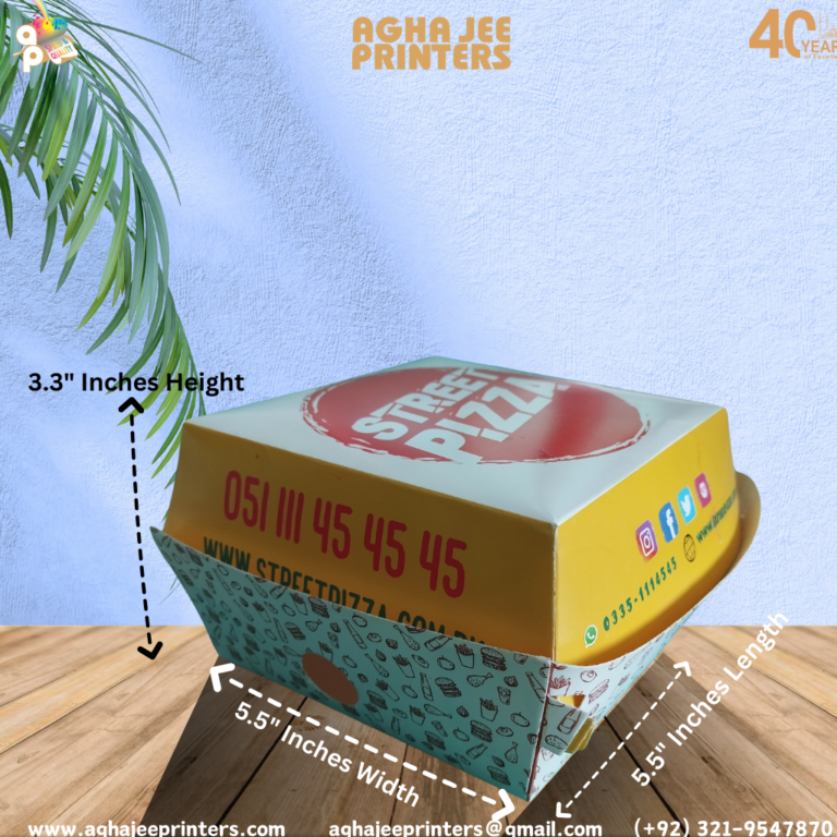 Custom Burger box designs for packaging 2
