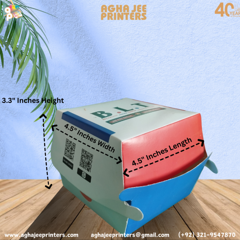 Custom Burger box designs for packaging 3