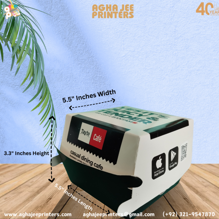 Custom Burger box designs for packaging 4