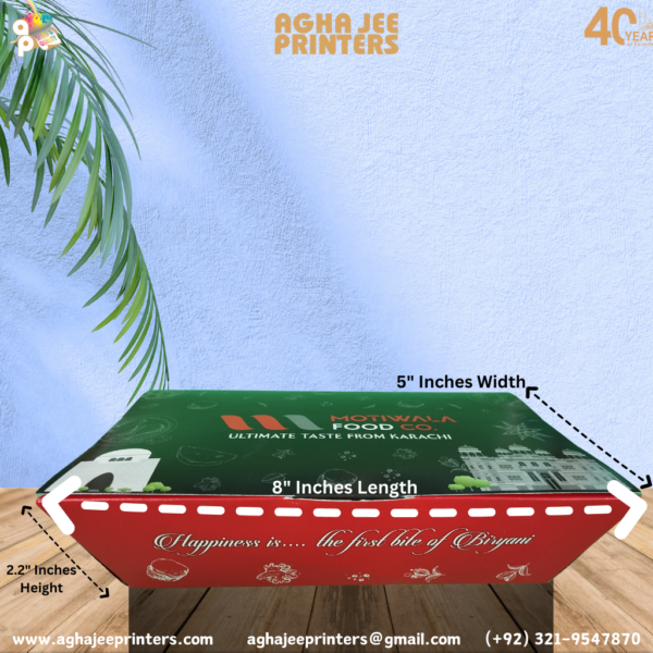 Biryani packing Box and Platter box