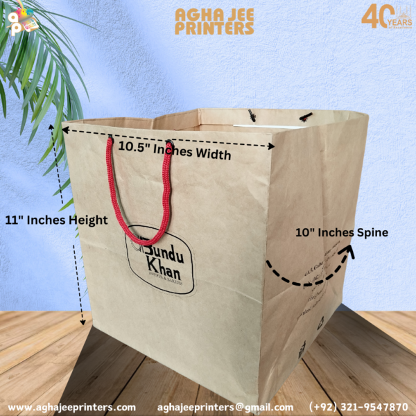 2 Pound Paper Bags for Cake box - Image 2