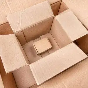 Corrugated box packaging